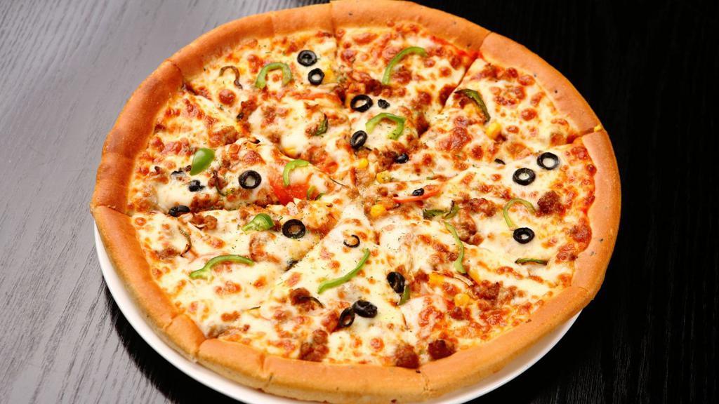 Combination Pizza Slice · 