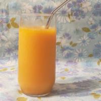 Fresh Carrot Juice · Freshly made carrot juice.