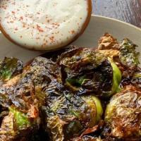 Brussels Sprouts · tangerine habanero aioli