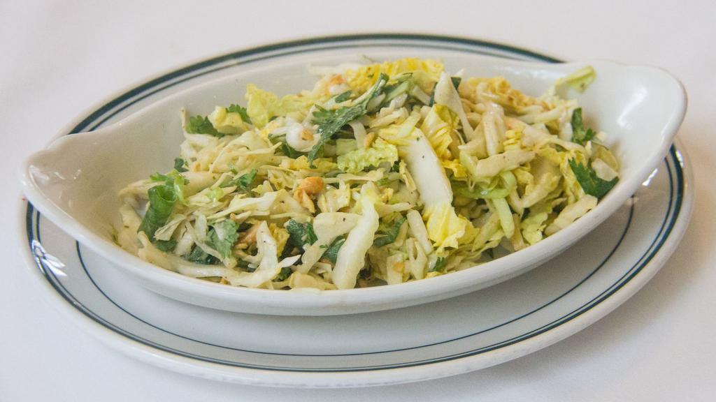 Roasted Peanut Cole Slaw · 