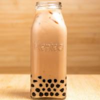 House Black Milk Tea · Organic black tea. Notes of chocolate, full-bodied, with a sweet finish.