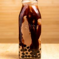 Nutella Milk Tea · House blend black milk tea with a touch of Nutella. Malty black tea with dark chocolate and ...
