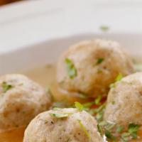 Matzoh Ball Soup · Made in House.