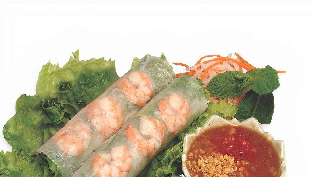  shrimp & BBQ pork spring rolls ( 3 rolls ) · shrimp & bbq pork