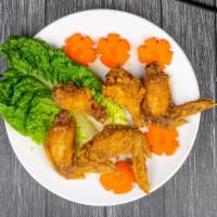 A5. Cánh gà chiên nước mắm (4 pieces) / Fried chicken wings · 