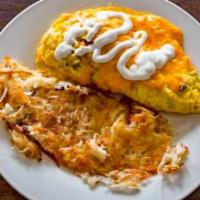 ABCs' Omelet · One of our favorite we know you'll love.. How does it sound avocado,bacon,cheddar cheese and...