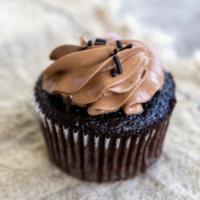Double Chocolate (Mini Size) · Chocolate cake frosted with chocolate buttercream, and garnished with chocolate flakes.