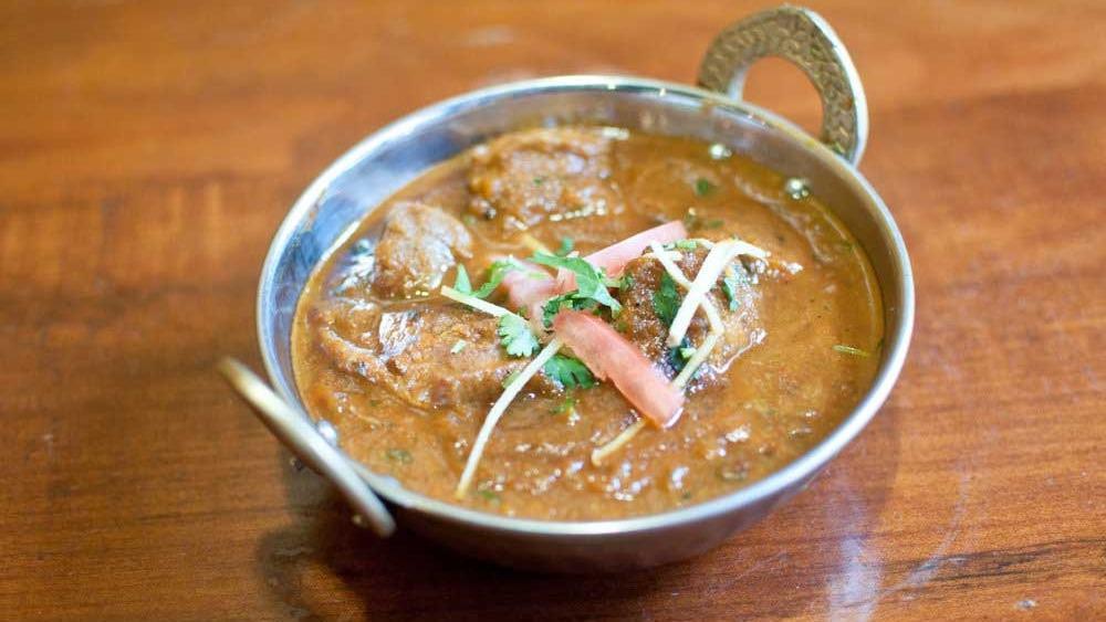 Lamb Curry · Lamb simmered in an exotic curry.