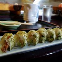 Ebi Tempura Roll · cucumber/ avocado/ shrimp tempura