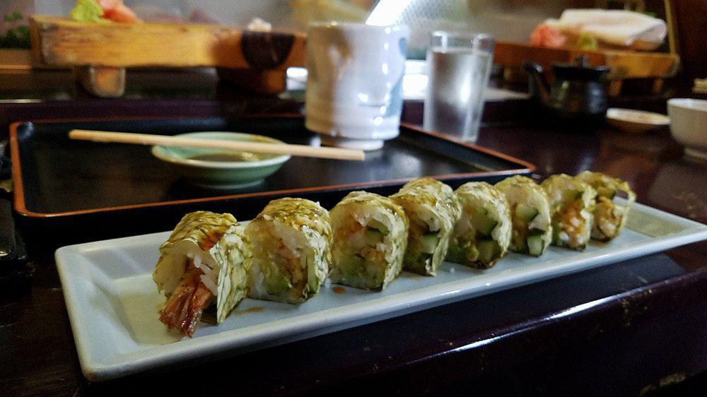 Ebi Tempura Roll · cucumber/ avocado/ shrimp tempura