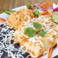 Tamales (2) · With choice of homestyle chicken or pork.