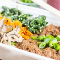 Braised Beef · ALL BASE Choices are GF &V (Gluten-Free and Vegan)                       
ALL  BANCHAN Choic...