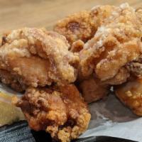 Chicken Karaage · Hiroshi’s own twist on Japanese traditional fried chicken pieces.