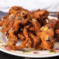 2. Dried Fried Ribs · tender pork rib tip golden deep fried