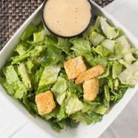 Large Caesar Salad · Romaine lettuce, croutons, Parmesan cheese tossed with caesar dressing.