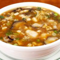 Soup · Choose from a variety of soups.