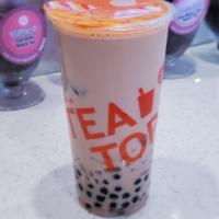 6. Earl Grey Milk Tea w/ 3Q · Includes Pearls, Coconut Jelly, and Grass Jelly