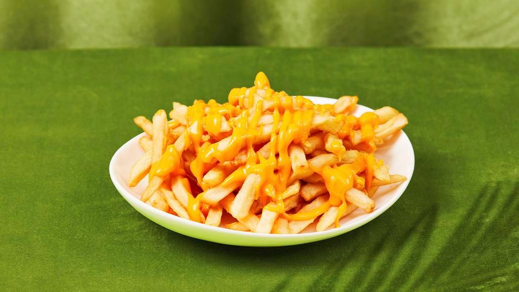 Cheese Fries · Crispy fries with your choice of cheese.