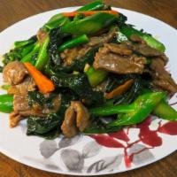 Beef w/Chinese Broccoli · 