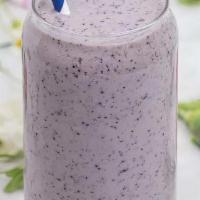 Protein Pb & Blueberry Smoothie · A plant-based protein boost with INBLOOM’s signature vanilla protein powder, packed with ban...