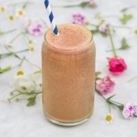 Inbloom Protein Mocha Smoothie · Uplevel your day with plant-power. This anytime essential smoothie is powered by INBLOOM's s...