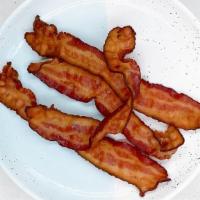 Side Bacon · Side of crispy bacon.