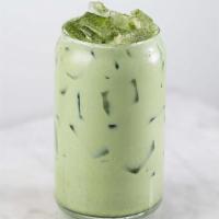 Iced Matcha Latte · Ceremonial grade matcha green tea powder that naturally detoxifies the body, is rich in anti...