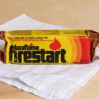 DURAFLAME Firestart Firelighter |  4.5 oz · Indoor Or Outdoor.
At Home or On-the-Go
Wood Firelighter.