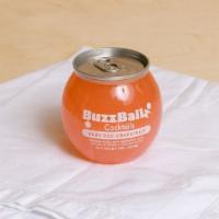 BuzzBallz Cocktails Ruby Red Grapefruit | 200ML Container · ALC 15% By Vol. 
Premium Vodka with Grapefruit juice, natural flavors & certified color.