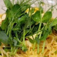 Housemade Spaghettini · English Peas, Fresh Ricotta, Lemon Beurre Monte