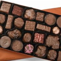 Milk Chocolate Assorted Gift Box 14.5 Oz. · For the milk chocolate lover, a selection of butter creams, nut clusters and caramels coated...