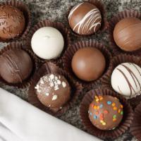 6 Piece Truffle Box · An assortment including out most popular truffles: birthday Cake, milk chocolate, snowball, ...