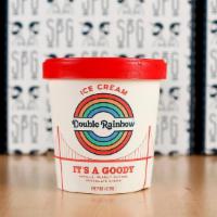 It's a Goody Ice Cream · Double Rainbow's classic, award winning Vanilla Ice Cream gets even more delicious with ribb...