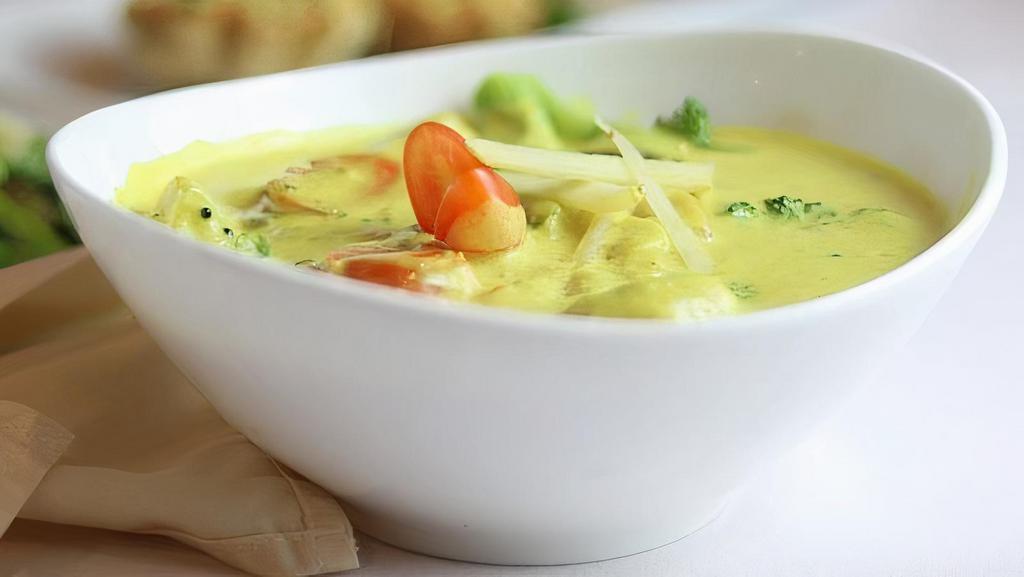 Veg N Chaat Cuisine (Signature Dish) · Garden vegetables, coconut milk, curry leaves.