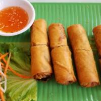 Spring Rolls with Grilled Meats (4) · Choice of grilled pork or chicken or beef.