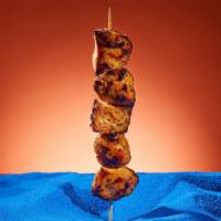 Grilled Chicken Kebab (1pc) · Marinated cubes of chicken grilled on a skewer.