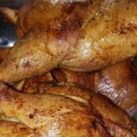 Smoked Chicken · slow smoked boneless chicken thighs