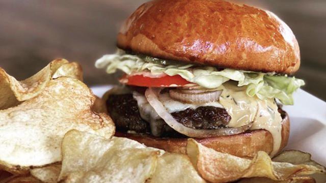 Brewer's Burger · House ground blend of tri-tip, brisket, and short rib on a homemade brioche bun, with 