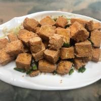 Salt and Pepper Crispy Tofu 椒鹽豆腐 · 