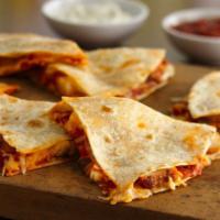 Quesadillas Sencilla · Tortilla de arina y queso.