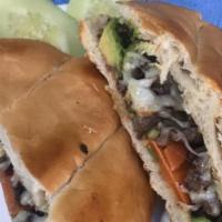 Tortas regular · Any meat of your choice on a toasted bun.
