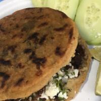 Gorditas especial · with meat of your choice