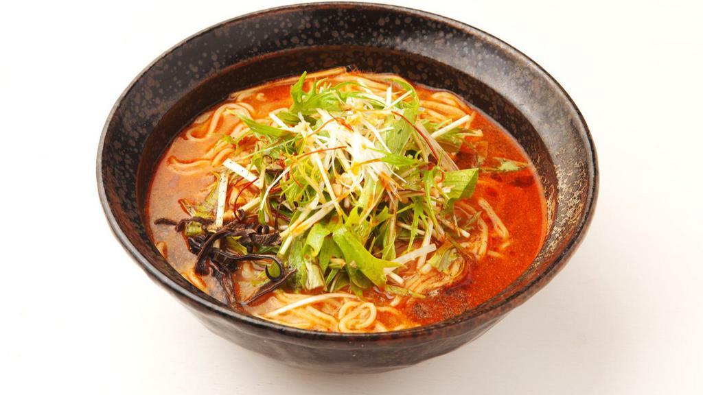 Tan Tan Noodles · Delicious and authentic tan tan noodles served with peanut sauce.