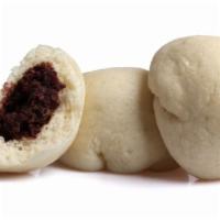 Red Bean Paste Bun · Red bean paste infused in a soft bun.