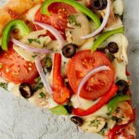Ny Veggie Slice · XL NY Slice made with fresh, hand-stretched dough, topped with San Marzano-style tomato sauc...