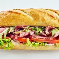 Pastrami Sandwich · Customer's favorite pastrami style sandwich made with mayonnaise, mustard, mustard, cheese, ...