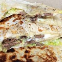 Cheese Quesadilla · Choice of Guacamole, Avocado, Rice, Vegetables, Cheese, Jalapeno, Sour Cream  and Beans for ...