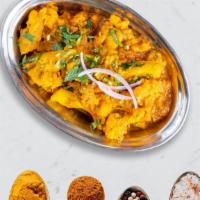 The Aloo Gobi Co. · Fresh diced potatoes and cauliflower stir fried and infused with ground spices.