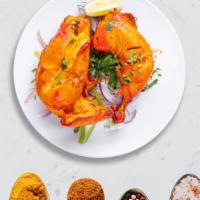 The Chickend Has No End · Jumpin Jack Flash...juicy chicken dipped in a yoghurt & ground spice marinate and baked in a...