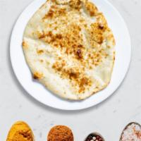 Naan Else Matters · Oven lovin' with freshly baked bread in a clay oven garnished with butter